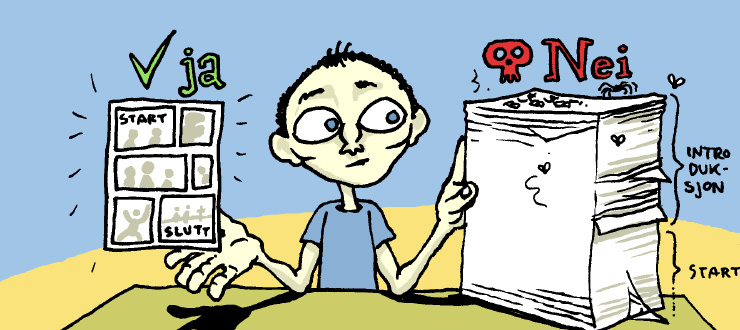 Lær å laga teikneseriar